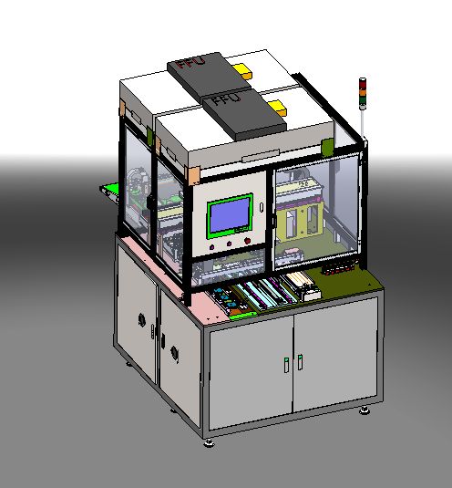 電子產(chǎn)品全自動(dòng)貼膜機(jī)三維模型資源 SW下載與設(shè)計(jì)解析